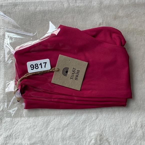 New! Free People x Toast Signature One-Shoulder Bikini top 19817 - Picture 8 of 8